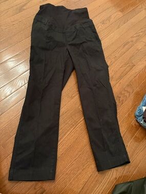 Black Maternity Trouser Pants - the gap - size 6